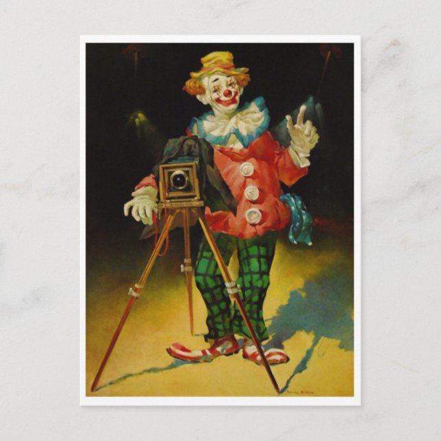 Classic Illustration Postcard (Front)