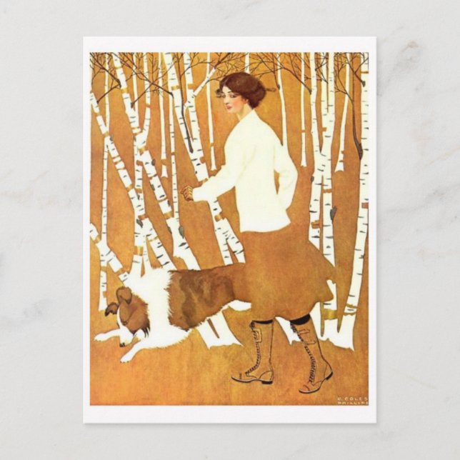 Classic Illustration Postcard (Front)