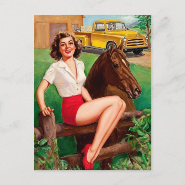 Classic Illustration Postcard (Front)