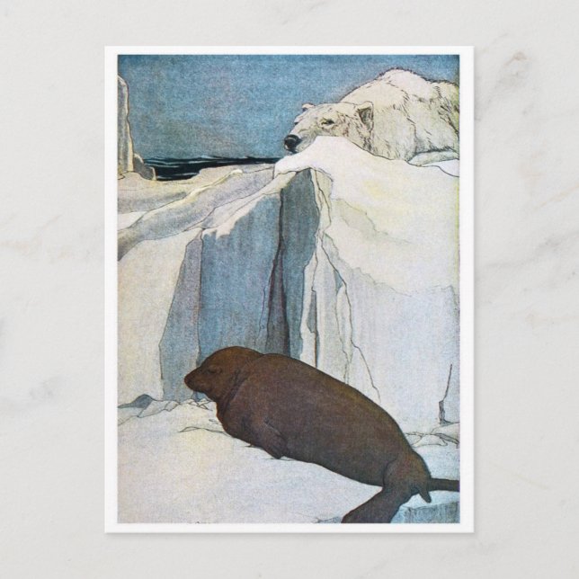 Classic Illustration Postcard (Front)