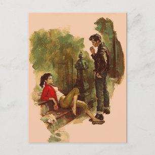 Classic Illustration Postcard