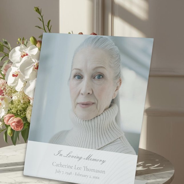 Classic In Loving Memory Funeral Pedestal Sign (Classic In Loving Memory Funeral Pedestal Sign
)