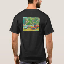 Classic Italian Exotic Car Picnic T-Shirt