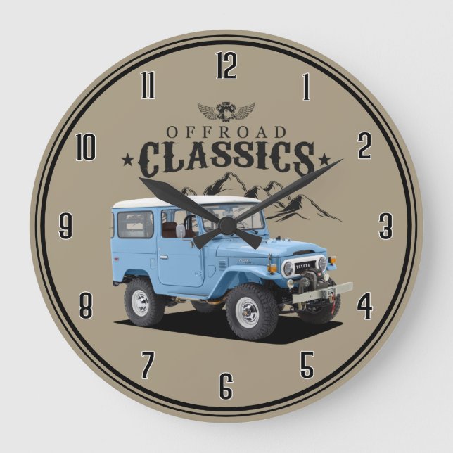 Classic J40 Truck Large Clock (Front)