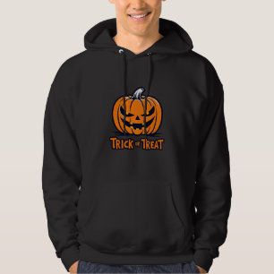 Classic Jack-o’-Lantern Trick or Treat Design Hoodie