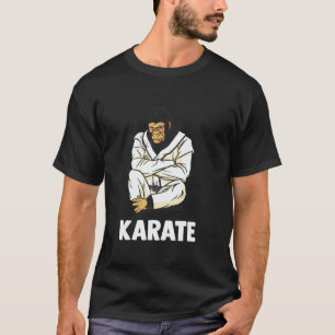 Classic Japanese Okinawa Karate Gorilla T-Shirt