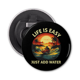 Classic Jet Ski skier Bottle Opener