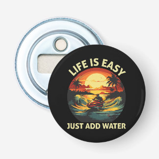 Classic Jet Ski skier Bottle Opener