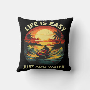 Classic Jet Ski skier Cushion