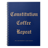 Classic Journal Constitution Blue Law Student 
