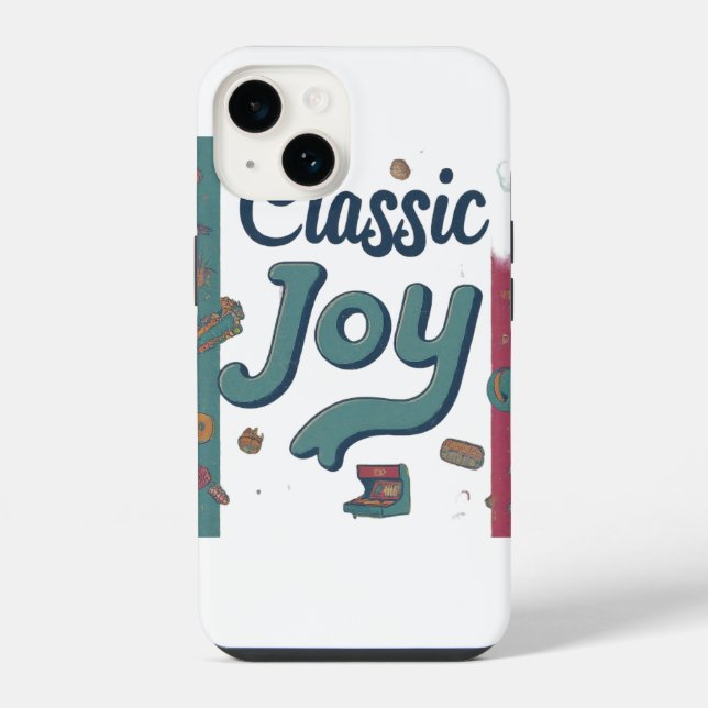 Classic Joy iPhone Case (Back)