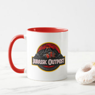 'Classic Jurassic' Jurassic Outpost Logo Mug