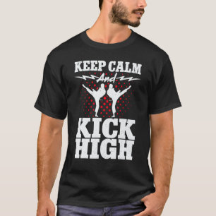 Classic Karate Black Belt Gi Uniform Keep Calm And T-Shirt