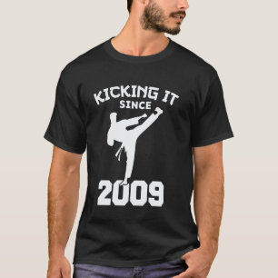 Classic Karate Martial Arts Kicking It Since 2009 T-Shirt
