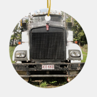Classic Kenworth Truck Ceramic Tree Decoration