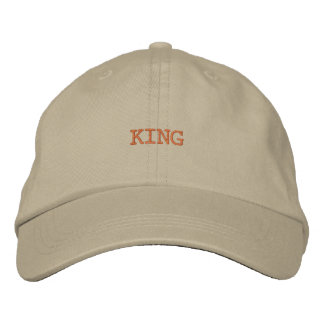 Classic Khaki colour for the Modern King Men-Hats Embroidered Hat