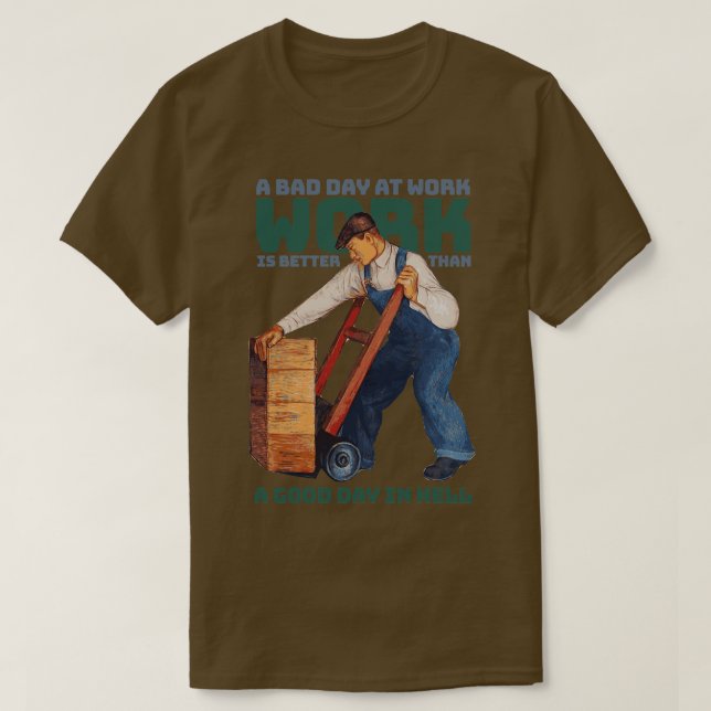Classic Labour Worker Day T-Shirt (Design Front)