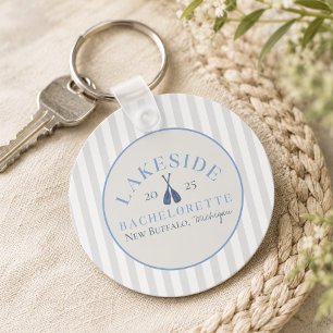 Classic Lake Bachelorette Girls Weekend Key Ring