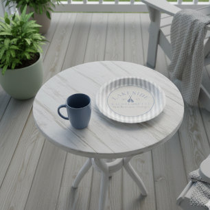 Classic Lake Bachelorette Girls Weekend Paper Plate