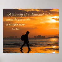 Classic Lao Tzu Journey Quote
