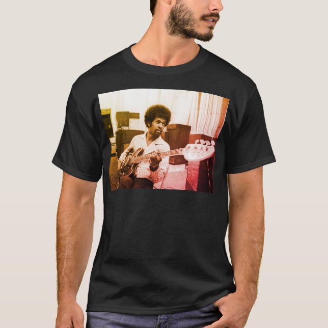 Classic Larry Graham of Sly and the Family Stone T-Shirt (Front)