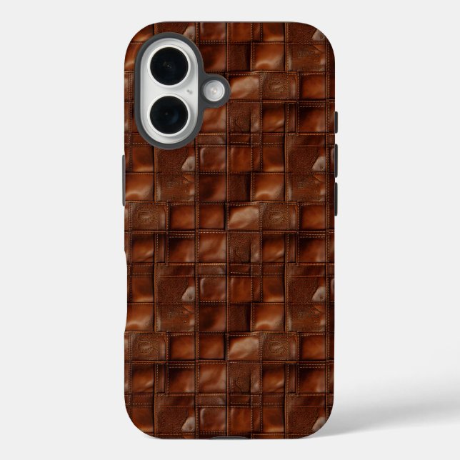 Classic Leather Texture Case-Mate iPhone Case (Back)