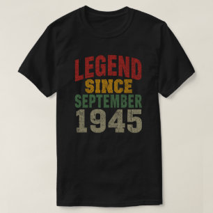 Classic Legend Since September 1945 Graphic T-Shirt