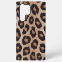 Classic Leopard Animal Print Brown Cheetah