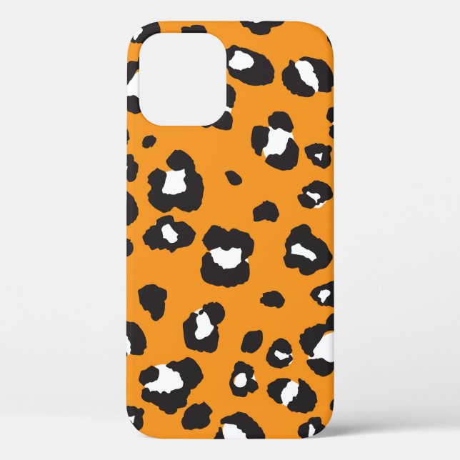 Classic Leopard Print Pattern Case-Mate iPhone Case (Back)