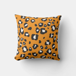 Classic Leopard Print Pattern Cushion