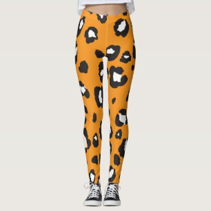 Classic Leopard Print Pattern Leggings
