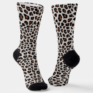 Classic Leopard Print Pattern Socks