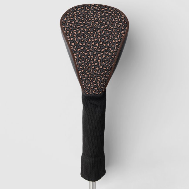 Classic Leopard Series Design 11  Golf Head Cover (Front)