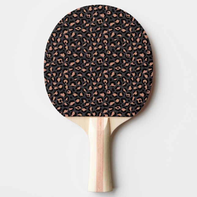 Classic Leopard Series Design 11  Ping Pong Paddle (Front)