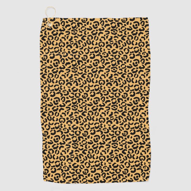 Classic Leopard Series Design 14  Golf Towel (Front)