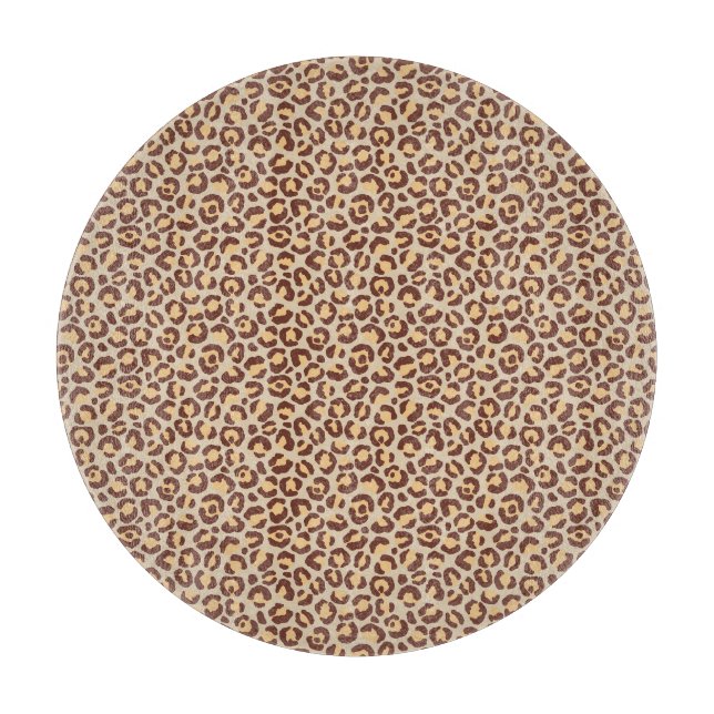 Classic Leopard Series Design 1  Cutting Board (Front)