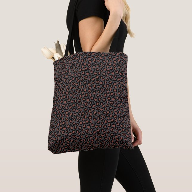 Classic Leopard Series Design 2   Tote Bag (Close Up)