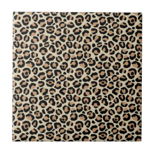 Classic Leopard Series Design 9  Ceramic Tile