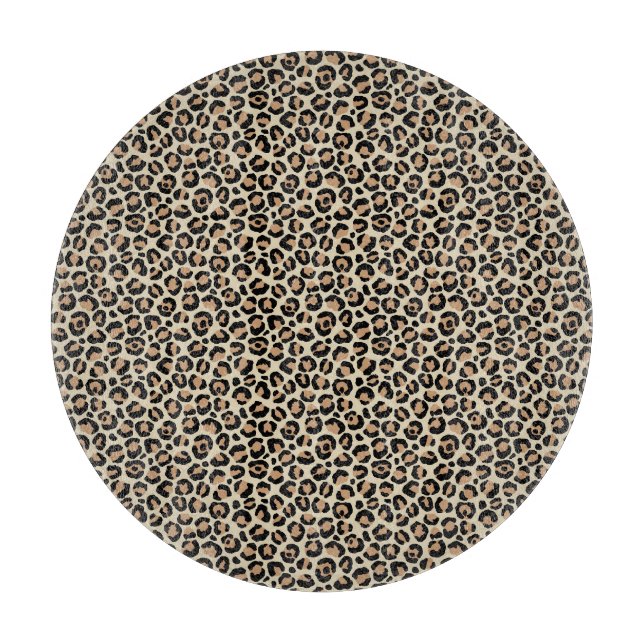 Classic Leopard Series Design 9 Cutting Board (Front)