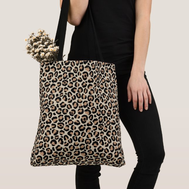 Classic Leopard Series Design 9  Tote Bag (Close Up)