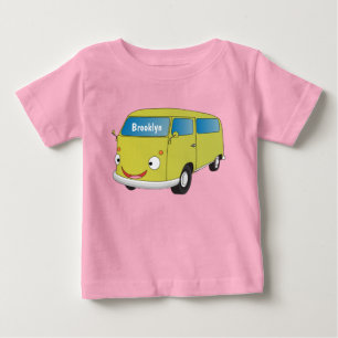 Classic lime green van cartoon baby T-Shirt