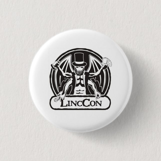 Classic LincCon 3 Cm Round Badge (Front)
