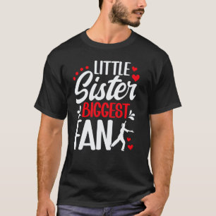Classic Little Sister Biggest Fan Karate Sister Pr T-Shirt