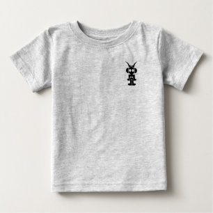 classic logo BLACK PRINT Baby T-Shirt