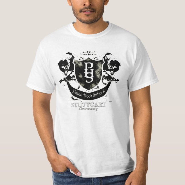 Classic Logo In B&W T-Shirt (Front)