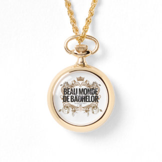 Classic Logo Watch: Beau Monde De Bachelor Watch