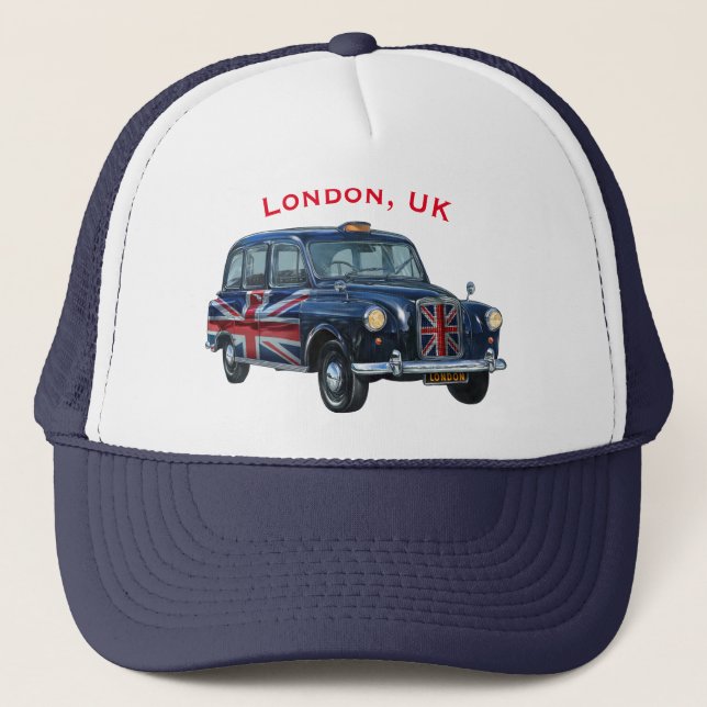 Classic London Taxicab Trucker Hat (Front)