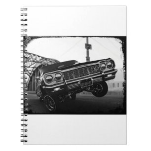 Classic Los Angeles Old School Lowrider Notebook