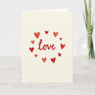 Classic Love Heart Card