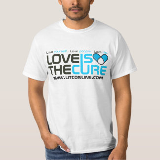 Classic Love Is The Cure Logo Tee